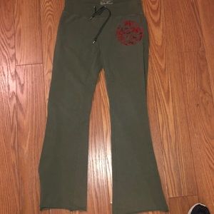 XL Lucky Brand Vintage green lounge sweat pants